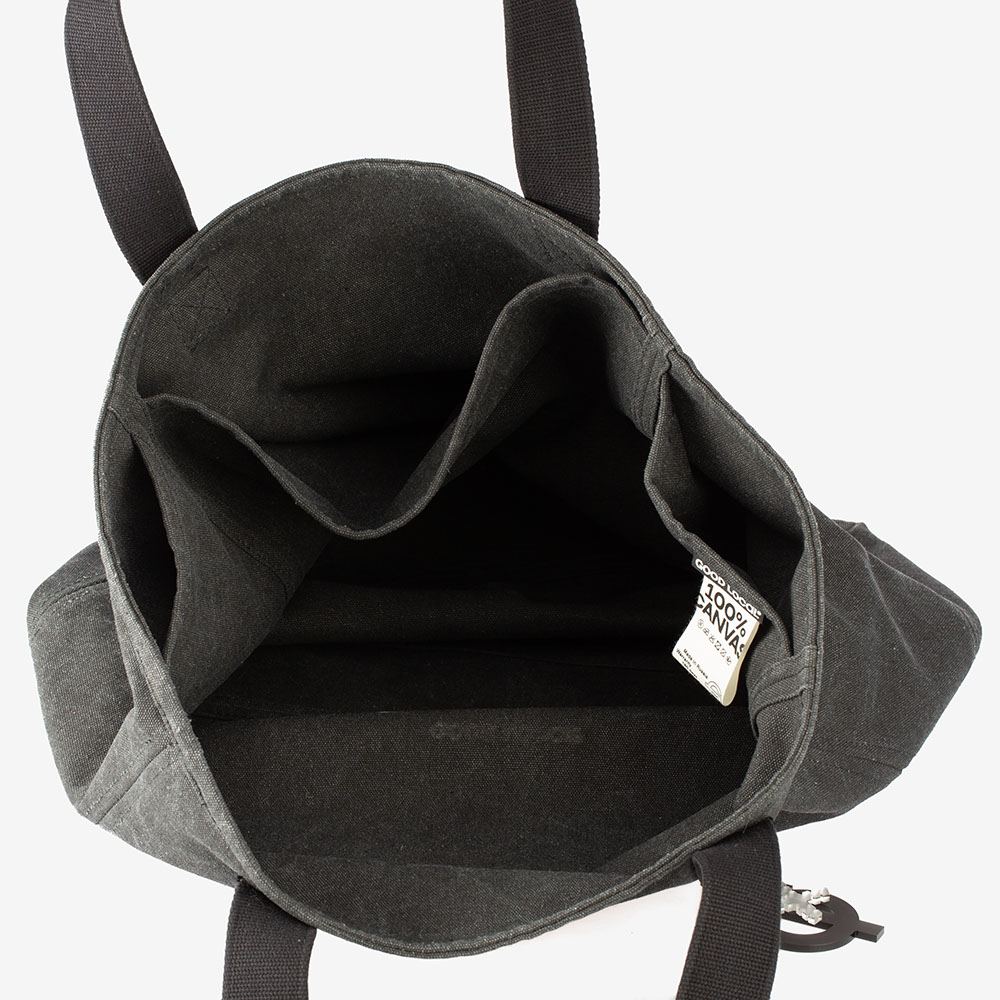 картинка Shopper Canvas Line Dark Gray от магазина Good local