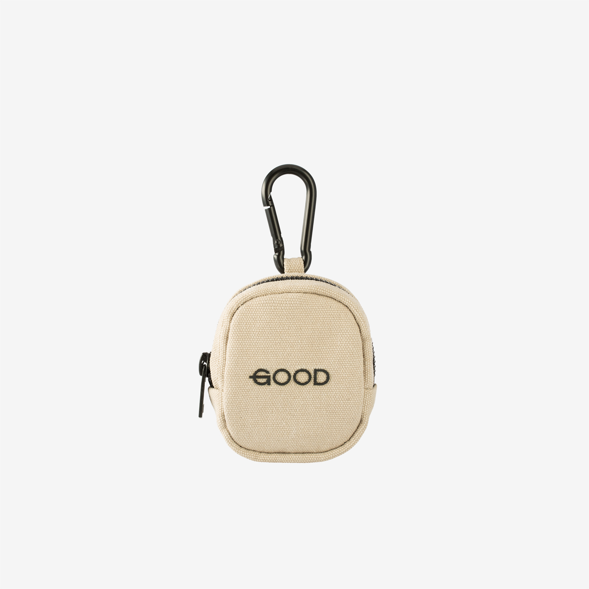 картинка Coin Case Canvas Line Beige от магазина Good local