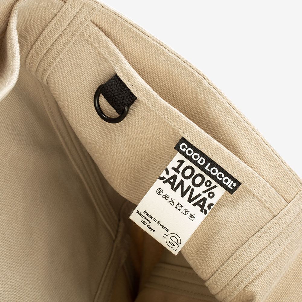 картинка Shopper Canvas Line Beige от магазина Good local
