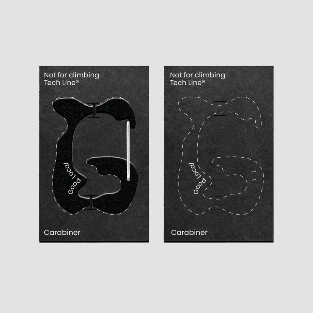 картинка Carabiner Tech Line Black от магазина Good local
