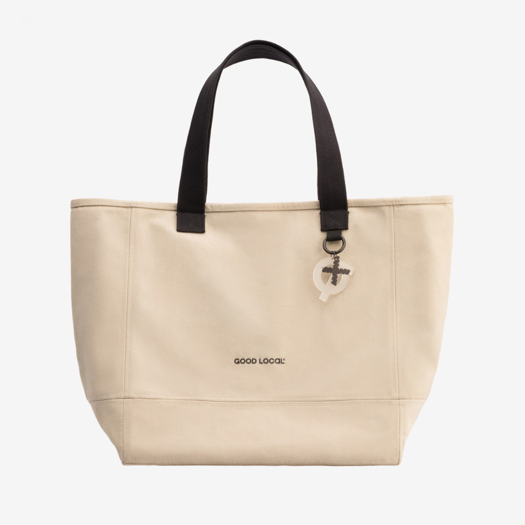 картинка Shopper Canvas Line Beige от магазина Good local